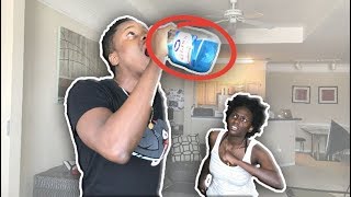 GATORADE IN WINDEX BOTTLE PRANK [upl. by Werda183]