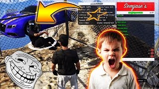 DES RAGEUX MINSULTENT ET JE LES CALME AVEC MON MOD MENU  GTA5 TROLL [upl. by Liemaj]