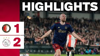 On to the FINAL ❌❌❌  Highlights Feyenoord  Ajax  KNVB Beker [upl. by Chui]