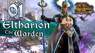 ELTHARION VORTEX CAMPAIGN  Total War Warhammer 2  Part 1 [upl. by Travax]