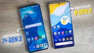 Snapdragon 7 Plus Gen 3 Vs Snapdragon 8 Gen 2  Antutu Benchmark amp Specification [upl. by Arama230]