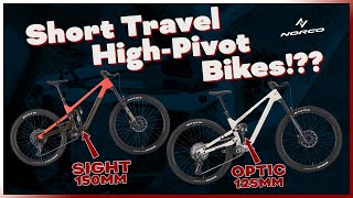 Short Travel High Pivot Bikes The New 2024 Norco Optic and Sight MX [upl. by Naehs547]