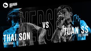 Thai Son VN vs Tuan ss VN｜Asia Beatbox Championship 2017 Top 4 Loopstation Beatbox Battle [upl. by Alemrac]