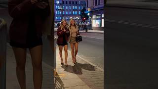 Swedish girlsNightlife Stockholm sweden shortvideo shorts short youtubeshorts subscribe love [upl. by Orion929]