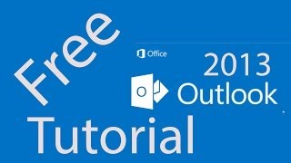 12 Connecting With SkyDrive Tutorial Outlook 2013 [upl. by Tollmann]