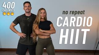 20 MIN CARDIO HIIT Workout  Full Body No Equipment No Repeats [upl. by Willard390]