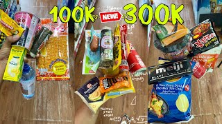 Mukbang  Combo 100k đến 300k mua được gì tại cửa hàng tiện lợi Combo Vietnamese convenience stores [upl. by Bill212]