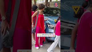 Mandira Bedi just bought a Volvo  Mandira Bedis New Car  Celebrity Videos  N18S  shortvideos [upl. by Attenauq312]