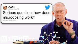 Expert Answers Psychedelics Questions From Twitter ft Michael Pollan  Tech Support  WIRED [upl. by Urbanna]