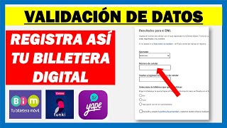 Registra así tu Billetera Digital Bono 350 soles Yanapay Perú 2021 PASO A PASO [upl. by Ramalahs]