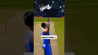 IND vs ENG Bowled by Mohammed Shami shorts shortsfeed viral cricket24 cricket t20worldcup [upl. by Parsifal]