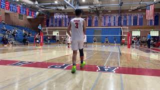 Sanger VS Clovis East JV Boys Volleyball [upl. by Ennayr]