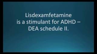 How to pronounce lisdexamfetamine Vyvanse Memorizing Pharmacology Flashcard [upl. by Esilanna]