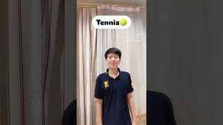 English but with Thai🇹🇭 and English accent Sports⚽️shorts teaching thailand education [upl. by Harwin]