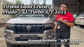 Toyota Land Cruiser Prado 24L Turbo AT 2025 Avant Garde Bronze LC250 All New [upl. by Nalor993]