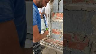 window installation using mounting foam [upl. by Rastus374]