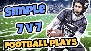 Simple 7 on 7 Flag Football Plays [upl. by Caz]