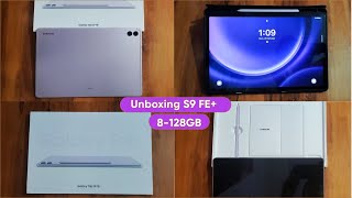 Samsung Galaxy Tab S9 FE Plus Unboxing  S9 FE Plus  8128 Gb Tablet Unboxing [upl. by Ecidnac286]