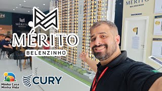 MERITO BELENZINHO  CURY CONSTRUTORA  APÊ MINHA CASA MINHA VIDA RÉGIA CENTRAL SÃO PAULO [upl. by Eelinej]