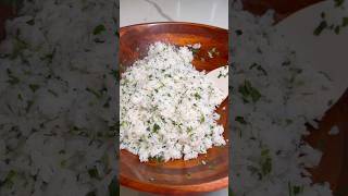 Homemade Cilantro Lime Rice [upl. by Eelam]