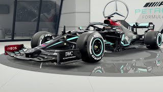 Mercedes F1 Car Showroom Evolution  StartEnd Season From 2019 To 2023 [upl. by Chastity766]