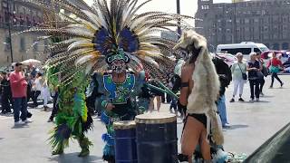 Mexico City’s Aztec Dancers of the Natives [upl. by Elrae]