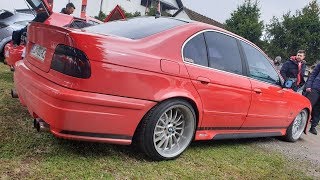 BMW E39 528i MOST BRUTAL SOUND EXHAUST 1235 dB [upl. by Moran]