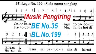 Buku Ende No35 Buku Logu No199  Sada nama sangkap  Musik Pengiring [upl. by Roberto]