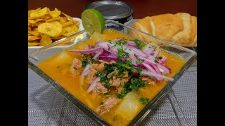 Encebollado de atún en lata🇪🇨🇪🇨 [upl. by Casaleggio]