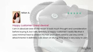 RevAir  Hair Dryer with 5000 5 ⭐️ REViews [upl. by Ahsinik]