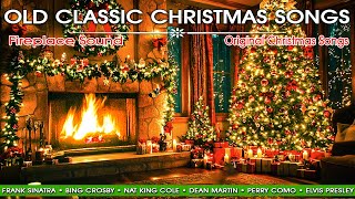 Frank Sinatra Nat King Cole Bing Crosby Dean Martin Elvis 🎄Old Classic Christmas Songs All Time [upl. by Anidnamra9]