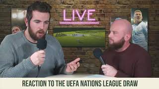 Reaction to Irelands Nations League draw [upl. by Dewar728]