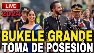 Posesión de Nayib Bukele El Salvador en directo [upl. by Anowahs]