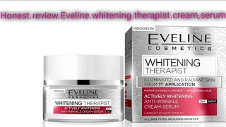 Eveline whitening therapist cream Honest reviewantiaging asahousewife2208evelinecosmetics [upl. by Capps]