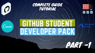 Github student pack  Github student developer pack  Github tutorial  Free domain [upl. by Nednarb683]