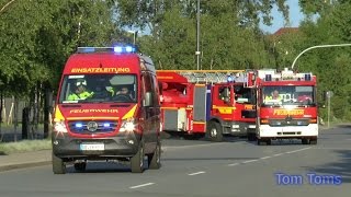 Löschzug  ELW 1 Berufsfeuerwehr Dresden FuRW 5  Altstadt [upl. by Nyliak]