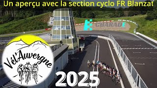 Aperçu VELAUVERGNE 2025 avec la section cyclo du FR Blanzat [upl. by Aidyn]