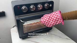 Cara membuat Dehydrate Strawberry menggunakan Air Fryer Cubic EAF 888 dari Ecohome [upl. by Honor]