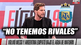 f90 Análisis sobre el partido de Argentina  La vuelta de Messi [upl. by Yentrok]