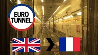 Eurotunnel Le Shuttle Channel Tunnel  UK To France Full Journey On Coach [upl. by Floris630]