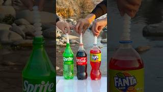 Coke vs Pepsi vs Sprite  Mentos  Unexpected Effect 😱🔥 experiment cokevsmentos [upl. by Bussey]