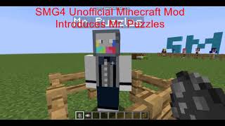 SMG4 Unofficial Minecraft Mod v012  Mr Puzzles Update [upl. by Paco]