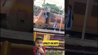 😂😂😂train locopilet indianrailways locomotive railway trainworld vlog trainlocomotive rail [upl. by Ailecec145]