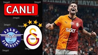 🔴ADANA DEMİRSPOR GALATASARAY MAÇI ÖZETİ [upl. by Accem]