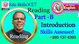 Edu Skills OET Reading Part  B Introduction Reading Skills OET Reading Skills1152023 [upl. by Anyat]