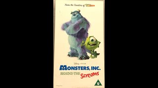 DisneyPixars Monsters Inc Behind the Screams 2001 [upl. by Wyon]