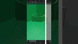 Cup Modelling in blender with glass material  Blender Tutorials [upl. by Ynned]