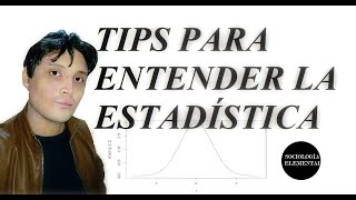 ¿Cómo aprender estadística l How to learn statistics l SOCIOLOGÍA ELEMENTAL [upl. by Leftwich285]