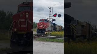 CN X301 Detours Into The Bala railfaning canadiannationalrailway cntrain cnrailway throwback [upl. by Mackler584]