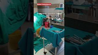 Orthopaedic operation theatre  ortho doctor reels yt theatre surgeon shots mbbs mri [upl. by Ynohtnanhoj]